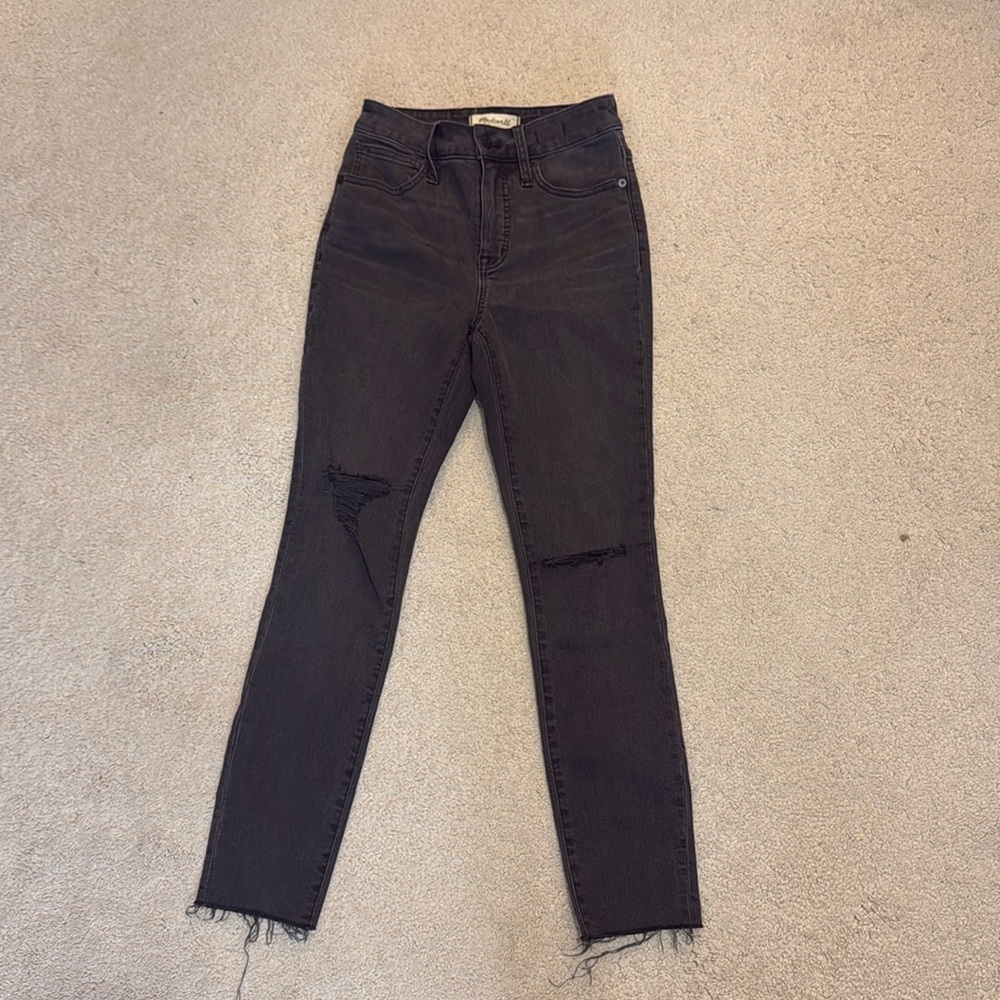 Madewell Curvy High Rise Skinny Jeans Petite